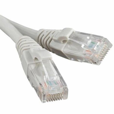 Патч-корд литий, UTP, RJ45, Cat.5e, 15m, сірий 4965 фото