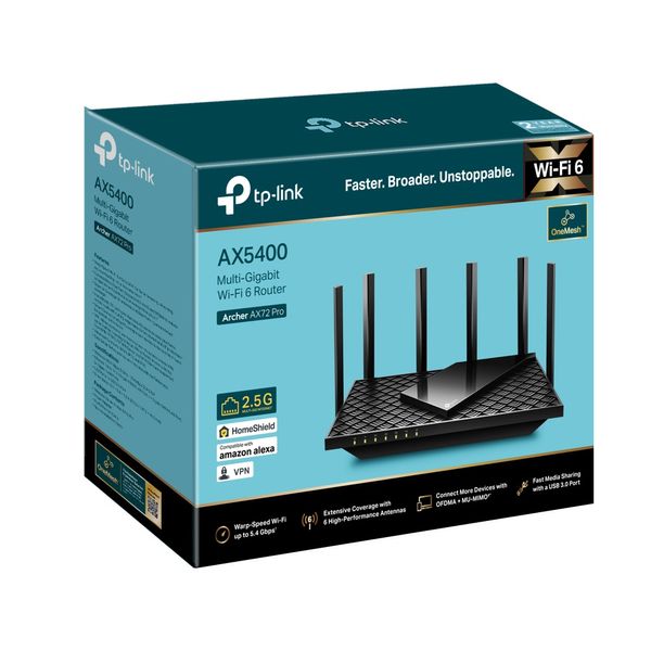 Бездротовий маршрутизатор TP-Link Archer AX72 Pro Archer AX72 Pro фото