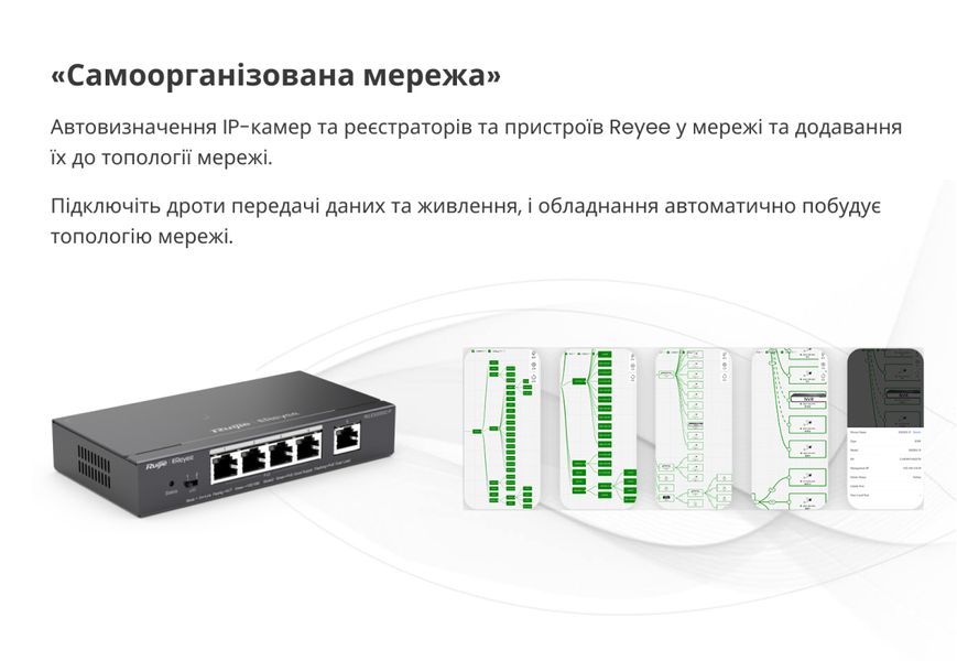 Комутатор Ruijie Reyee RG-ES205GC-P RG-ES205GC-P фото