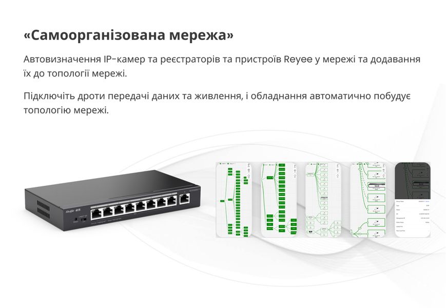 Комутатор Ruijie Reyee RG-ES226GC-P RG-ES226GC-P фото