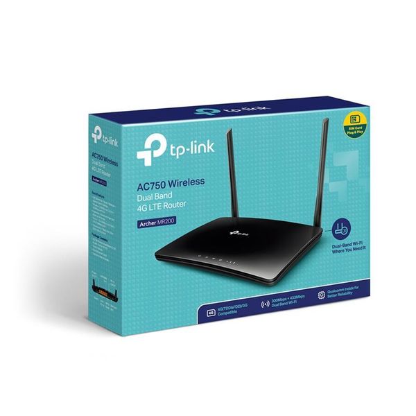 Бездротовий маршрутизатор TP-LINK Archer MR200 ARCHER MR200 фото