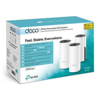 WiFi Mesh система TP-Link DECO M4 3-pack Deco M4(3-pack) фото