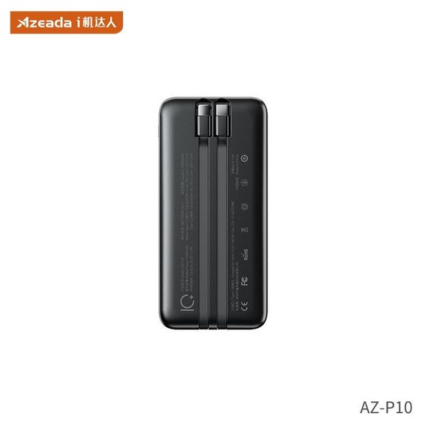 Універсальна мобільна батарея Proda Azeada Shilee AZ-P10 10000mAh 22.5W Black (PD-AZ-P10-BK) PD-AZ-P10-BK фото