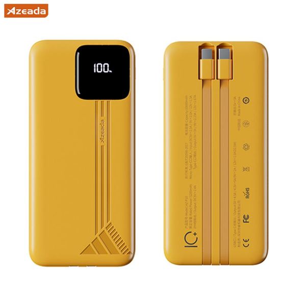 Універсальна мобільна батарея Proda Azeada Shilee AZ-P10 10000mAh 22.5W Yellow (PD-AZ-P10-YEL) PD-AZ-P10-YEL фото