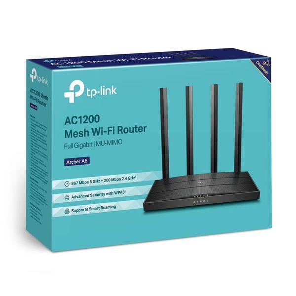 Бездротовий маршрутизатор TP-Link Archer A6 ARCHER A6 фото