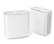 Wi-Fi Mesh система Asus ZenWiFi XD6S 2PK White XD6S (W-2-PK) фото 1