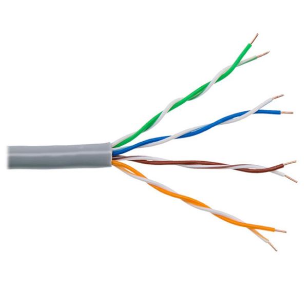 Кабель вита пара Atcom (60510) Standard FTP, 0.51мм, ССА, CAT6, 1Gb/s, 305м 60510 фото