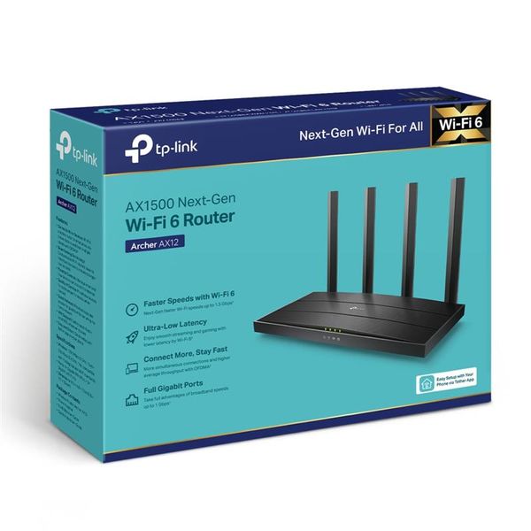 Бездротовий маршрутизатор TP-Link Archer AX12 Archer AX12 фото