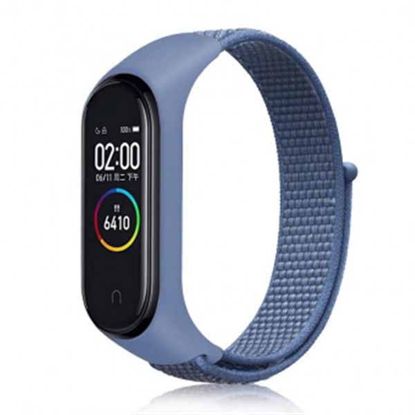 Ремінець BeCover Nylon Style для Xiaomi Mi Smart Band 5/Mi Smart Band 6 Blue (705417) 705417 фото