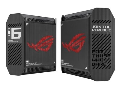 Wi-Fi Mesh система Asus ROG Rapture Gaming Mesh System GT6 Black 2PK (B-2-PK) GT6(B-2-PK) фото