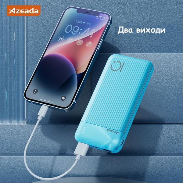 Універсальна мобільна батарея Proda Azeada Qidian AZ-P08 10000mAh Black (AZ-P08-BK) AZ-P08-BK фото