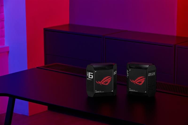 Wi-Fi Mesh система Asus ROG Rapture Gaming Mesh System GT6 Black 2PK (B-2-PK) GT6(B-2-PK) фото