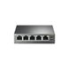 Комутатор TP-Link TL-SF1005P (1хFE, 4xFe PoE, max 53W) TL-SF1005P фото 1