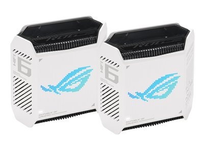 Wi-Fi Mesh система Asus ROG Rapture Gaming Mesh System GT6 White 2pk (GT6-W-2-PK/90IG07F0-MU9A40) 90IG07F0-MU9A40 фото