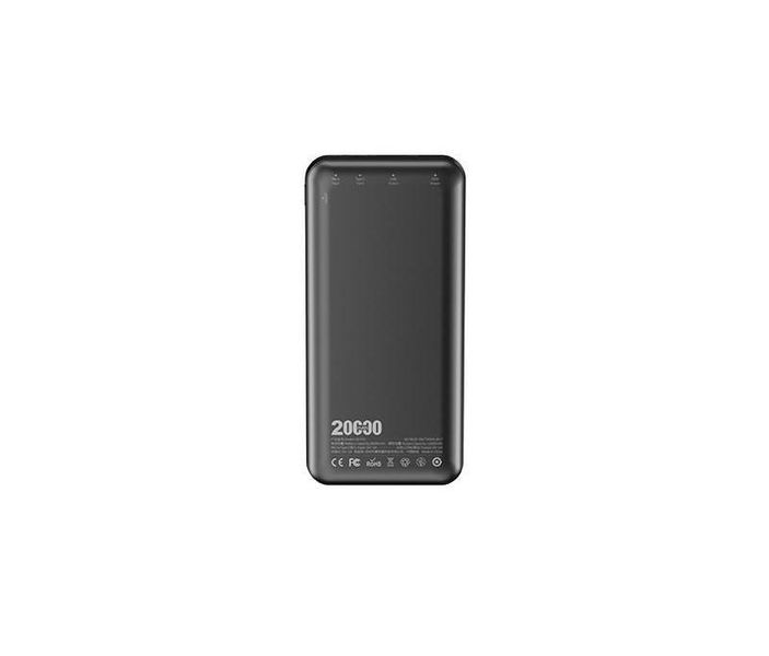 Універсальна мобільна батарея Proda Azeada Qidian AZ-P05 20000mAh Black (AZ-P05-BK) AZ-P05-BK фото