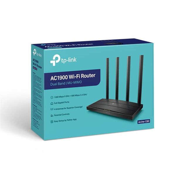 Бездротовий маршрутизатор TP-Link Archer C80 ARCHER C80 фото