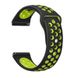 Ремінець BeCover Nike Style для Xiaomi Amazfit Bip/Bip Lite/Bip S Lite/GTR 42mm/GTS/TicWatch S2/TicWatch E Black-Yellow (705706) 705706 фото 2