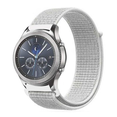 Ремінець BeCover Nylon Style для Xiaomi iMi KW66/Mi Watch Color/Haylou LS01/Watch S1 Active White (705886) 705886 фото