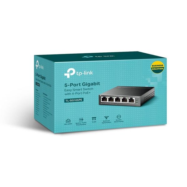 Комутатор TP-Link TL-SG105PE TL-SG105PE фото