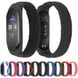 Ремінець BeCover Elastic Nylon Style для Xiaomi Mi Smart Band 5/Mi Smart Band 6 Size M Black/Red (706146) 706146 фото 2