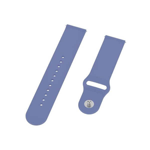 Силіконовий ремінець BeCover для Xiaomi Amazfit Bip/Bip Lite/Bip S Lite/GTR 42mm/GTS/TicWatch S2/TicWatch E Lilac (706192) 706192 фото