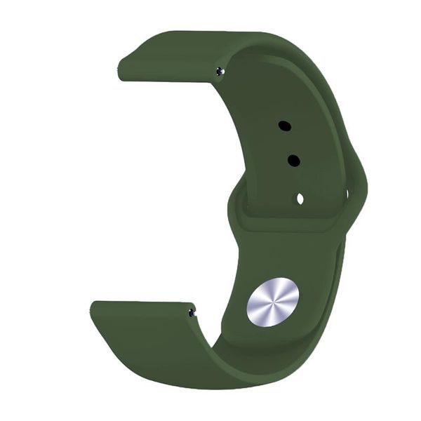 Силіконовий ремінець BeCover для Xiaomi Amazfit Bip/Bip Lite/Bip S Lite/GTR 42mm/GTS/TicWatch S2/TicWatch E Green (706207) 706207 фото