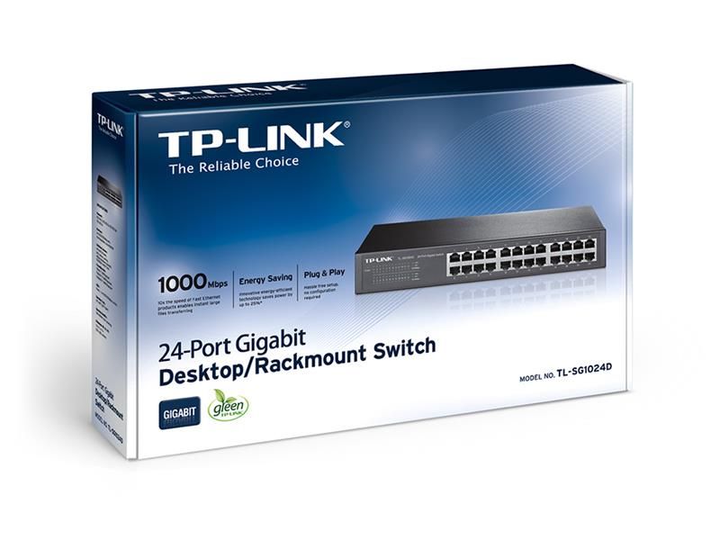 Комутатор TP-Link TL-SG1024D TL-SG1024D фото