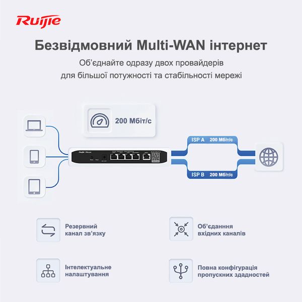 Маршрутизатор Ruijie Reyee RG-EG105G V2 RG-EG105G V2 фото