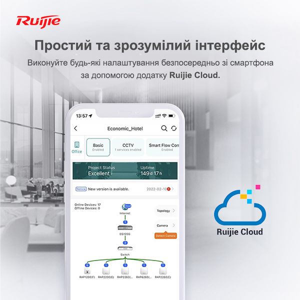 Маршрутизатор Ruijie Reyee RG-EG105G V2 RG-EG105G V2 фото