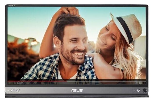 Монiтор ASUS 15.6" MB16AP (90LM0381-B02170) IPS Dark Gray 90LM0381-B02170 фото