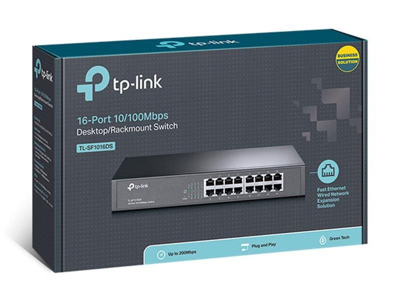 Комутатор TP-LINK TL-SF1016DS TL-SF1016DS фото