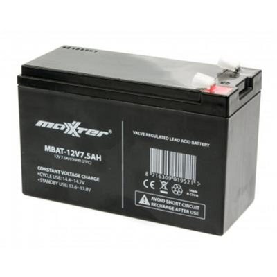 Акумуляторна батарея Maxxter 12V 7.5AH (MBAT-12V7.5AH) AGM MBAT-12V7.5AH фото